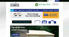 Desktop Screenshot of choicemetal.com